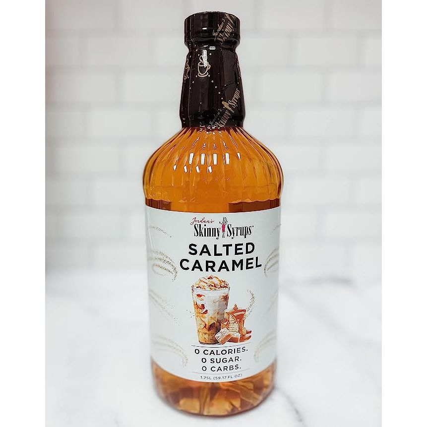 As a leading producer of zero-calorie flavorings and mixes, Jordan's Skinny Syrups offers a wide range of options to enhance the taste of your favorite beverages, desserts, and recipes. Their Salted Caramel Coffee Syrup stands out as one of their most popular products.