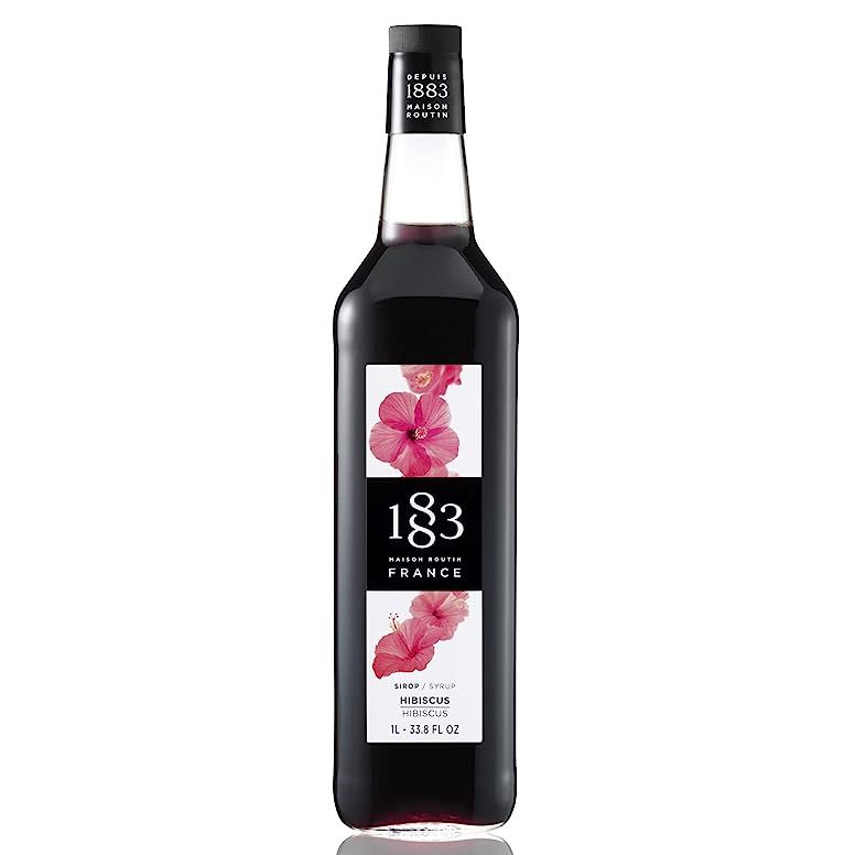 Introducing 1883 Hibiscus Syrup - a delectable infusion that adds a delightful fruity and floral essence to both hot and cold beverages. Crafted with an exclusive blend of all-natural ingredients, this gluten-free, vegan, non-GMO, and kosher syrup ensures an authentic and top-notch experience.