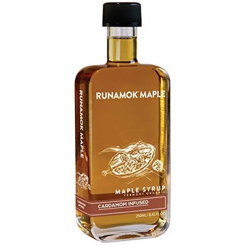 Introducing Runamok Cardamom Infused Maple Syrup - a truly authentic Vermont maple syrup with a twist! This gluten-free and all-natural sweetener boasts the exotic and aromatic flavor of cardamom spice, elevating any dish with its unique and delightful taste.
In a convenient 8.