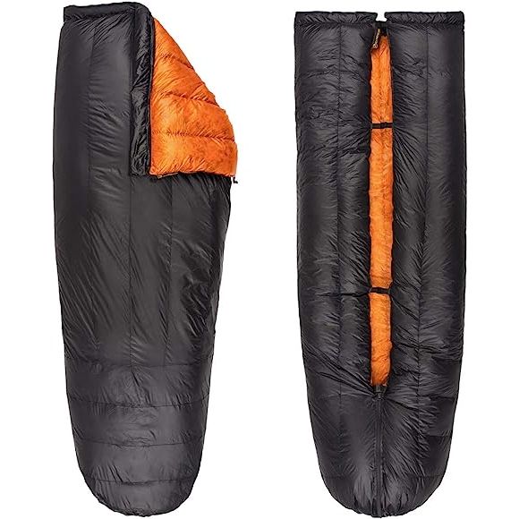 Introducing the Featherstone Moondance 25, the perfect alternative to traditional mummy sleeping bags for those who prioritize ultralight backpacking, camping, and thru-hiking. Crafted with top-notch materials, this sleeping bag features an 850 fill power down insulation that guarantees exceptional warmth and comfort even in freezing temperatures.