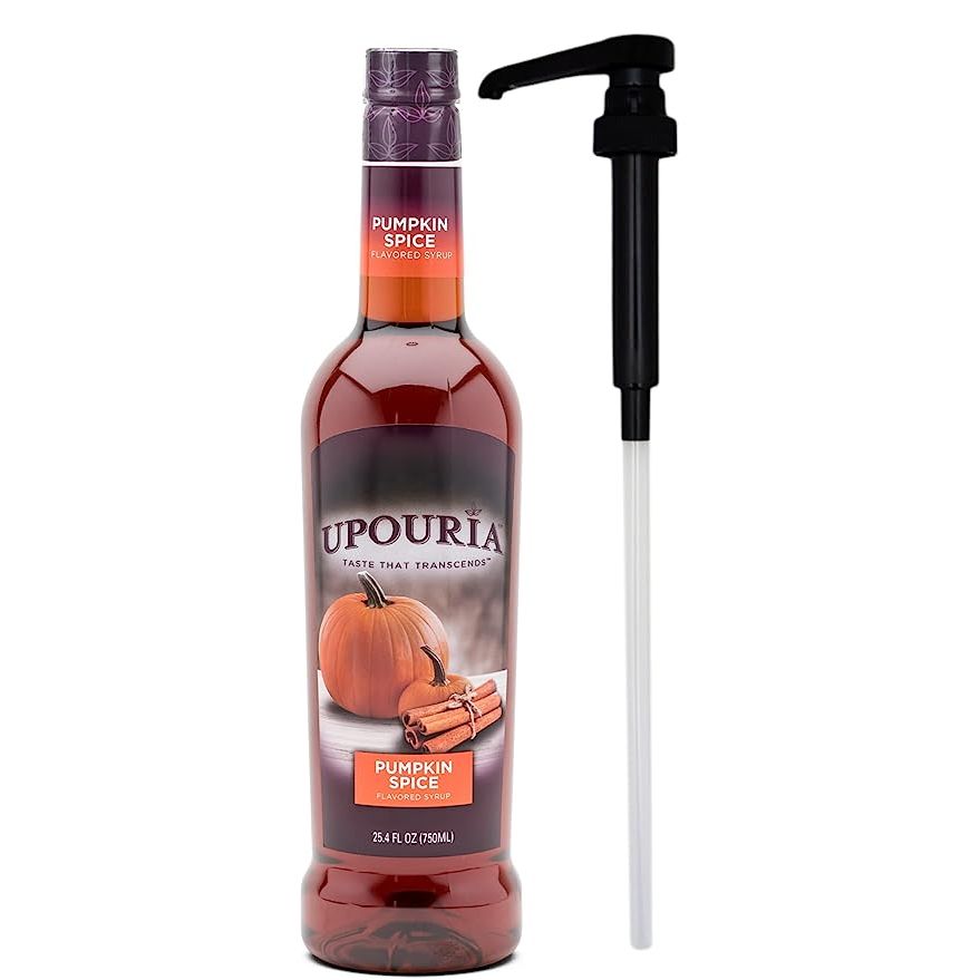 Experience the rich, creamy taste of fall with Upouria Pumpkin Spice Coffee Syrup Flavoring. This high-quality syrup is 100% vegan, gluten-free, and kosher certified, making it a perfect choice for those with dietary restrictions.
