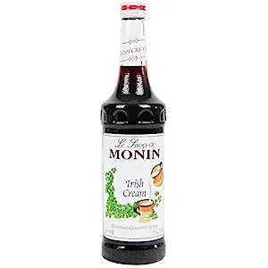 Introducing Monin Irish Cream Syrup, a premium and popular flavoring syrup that is perfect for elevating your cocktails, coffee drinks, and desserts. Crafted with natural ingredients, this syrup brings forth the rich and creamy flavor reminiscent of traditional Irish cream liqueur.