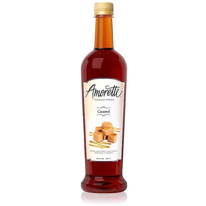 Amoretti Premium Caramel Syrup offers a delightful caramel taste without any synthetic additives. Crafted with natural flavors and colors, this 750ml bottle of syrup ensures a top-notch quality experience.
Unleash your creativity with this versatile caramel syrup, which can be incorporated into a wide array of beverages and desserts.