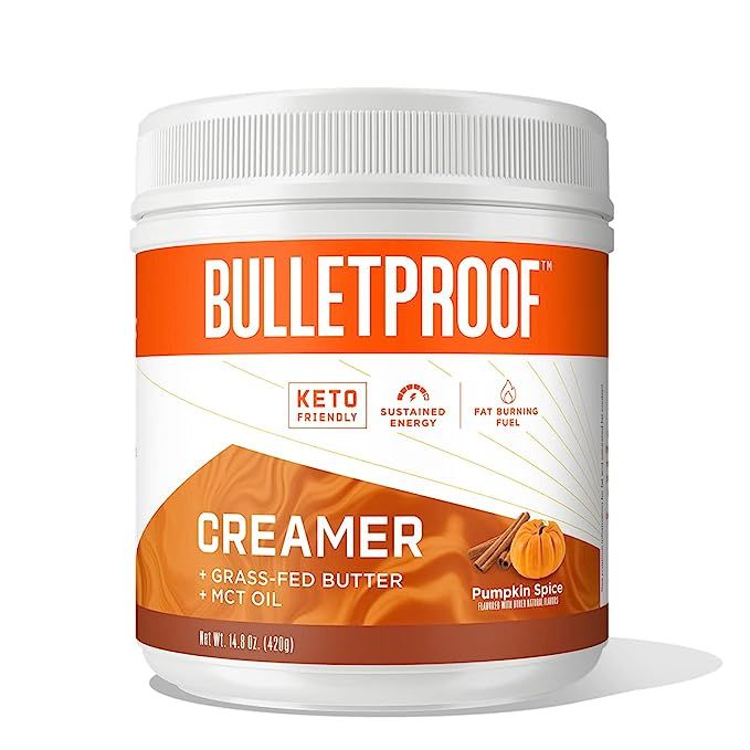 Introducing Bulletproof Pumpkin Spice Creamer, the ultimate keto coffee creamer that combines delicious flavor with healthy ingredients. Specially crafted with natural components like MCT oil and grass-fed butter, this creamer offers a delightful boost of sustained energy and mental clarity.