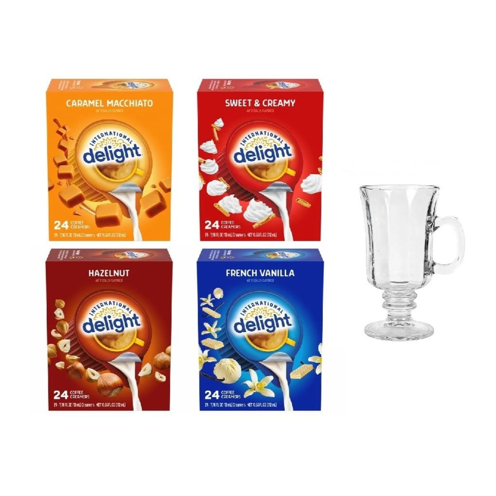 The International Delight Creamer Singles Variety Bundle offers a convenient and tasty solution for coffee and tea lovers looking to add a touch of flavor and sweetness to their beverages.