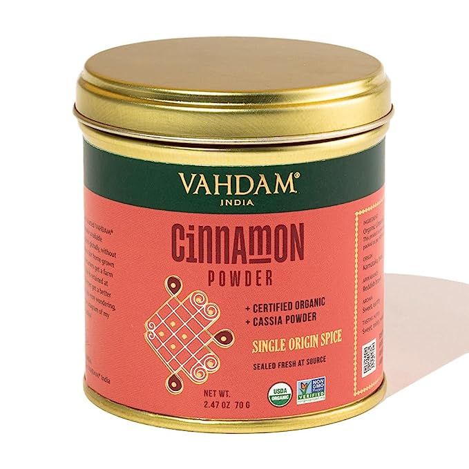 VAHDAM is a renowned brand that expertly sources premium teas and spices from Indian farms, offering global consumers a delightful range of flavors. Among their lineup, the Cinnamon Powder Organic Raw has become a fan favorite.
