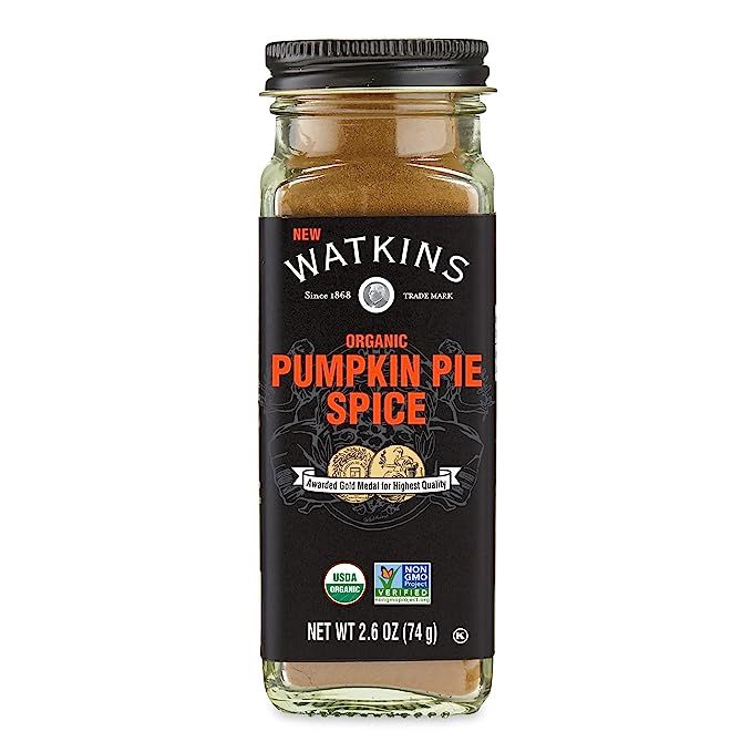 Introducing Watkins Organic Pumpkin Pie Spice, a highly sought-after seasoning that adds the perfect touch to your pumpkin-flavored dishes. This 2.6-ounce packet is packed with a blend of organic cinnamon, ginger, nutmeg, and allspice sourced from around the globe, expertly combined to create a delectable balance of both sweet and savory flavors.