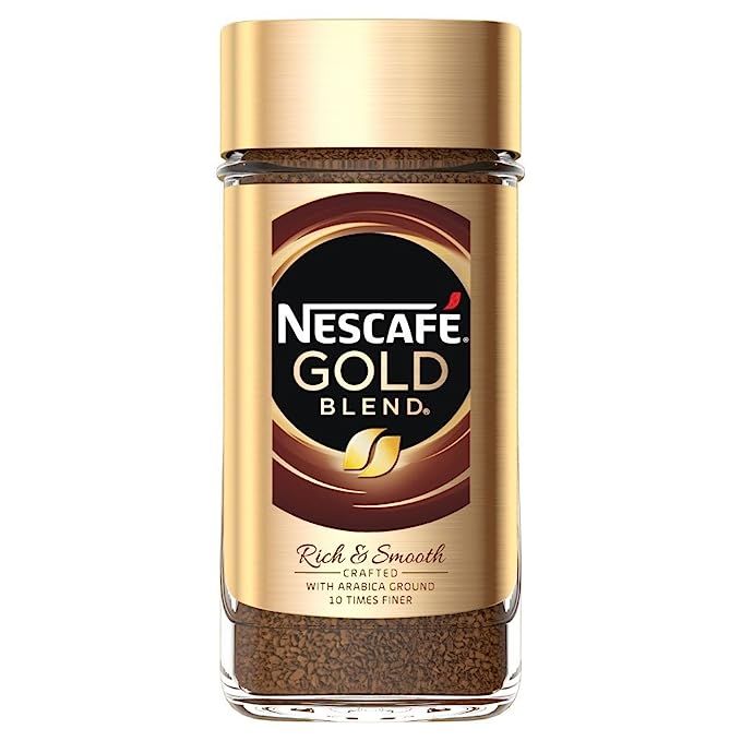 Crafted with precision by Nestle, Nescafe Gold Blend Freeze Dried Instant Coffee is a luxurious coffee choice that tantalizes the taste buds. Delectably compressed into a 200-gram jar, it effortlessly transforms into a heavenly cup of joe when paired with hot water.