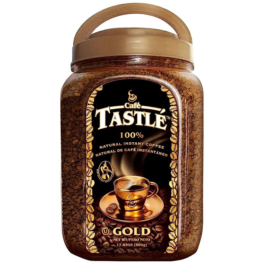 Experience the exquisite taste of Cafe Tastle Gold Freeze Dried Instant Coffee, a renowned brand loved by coffee enthusiasts worldwide. This popular coffee blend presents a one-of-a-kind combination of carefully selected coffee beans, making it a favorite among connoisseurs. Each 17.