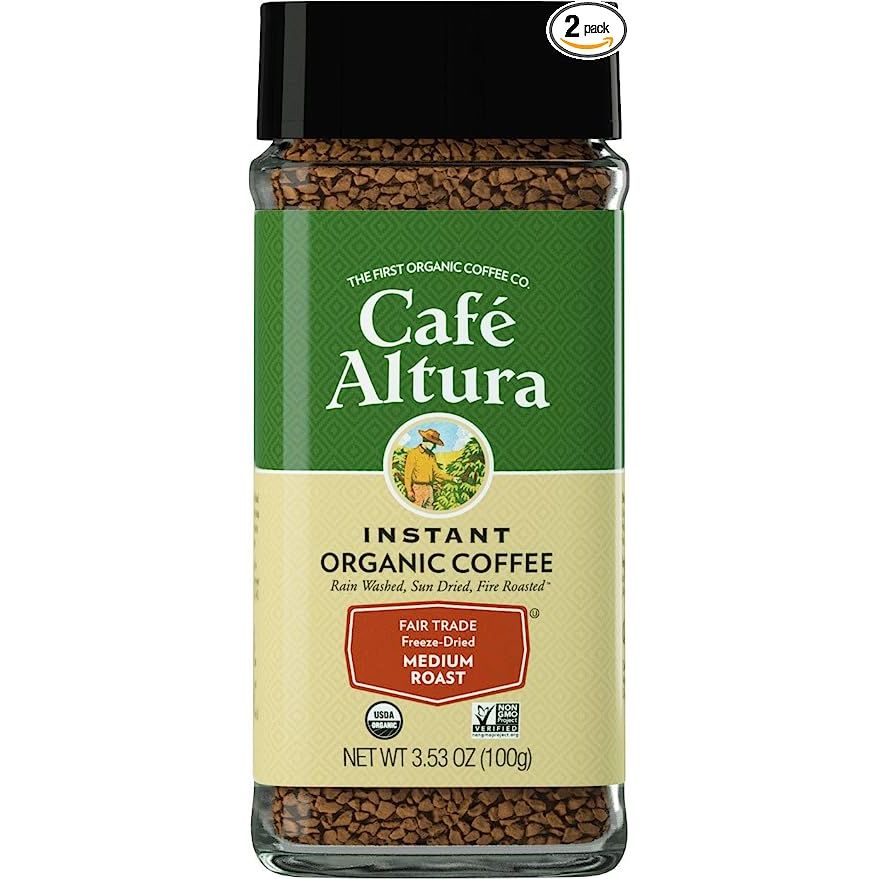 Cafe Altura Freeze Dried Instant Organic Coffee Original stands out from other brands thanks to its exceptional freeze-dried process. By freezing the coffee beans before grinding and removing the water through a method called sublimation, this coffee preserves its natural flavors and aromas. With each pack containing 7.