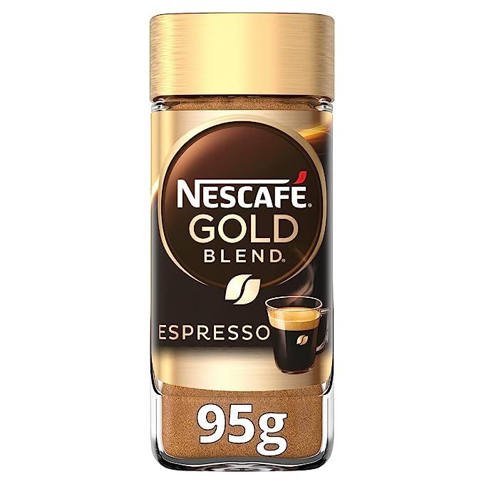 Experience the rich and intense flavor of Nescafe Gold Espresso Jar 95g, a premium instant coffee that caters to true coffee connoisseurs. Crafted from 100% pure Arabica beans, this finely ground coffee promises a smooth and indulgent taste that will satisfy even the most discerning palate.