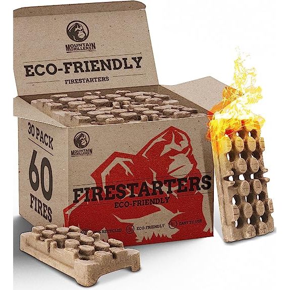 Introducing the innovative and hassle-free fire pit starter that will revolutionize your fire starting experience! This eco-friendly Firestarter is waxed, making it water-resistant, lightweight, and c