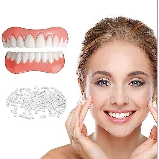 In addition to being a cosmetic solution, fake teeth also offer several health benefits. For instance, they can help to prevent gum disease by covering up exposed tooth roots that can become irritated and inflamed. They also provide support to your natural teeth, preventing them from shifting out of place, and can help to restore your bite.