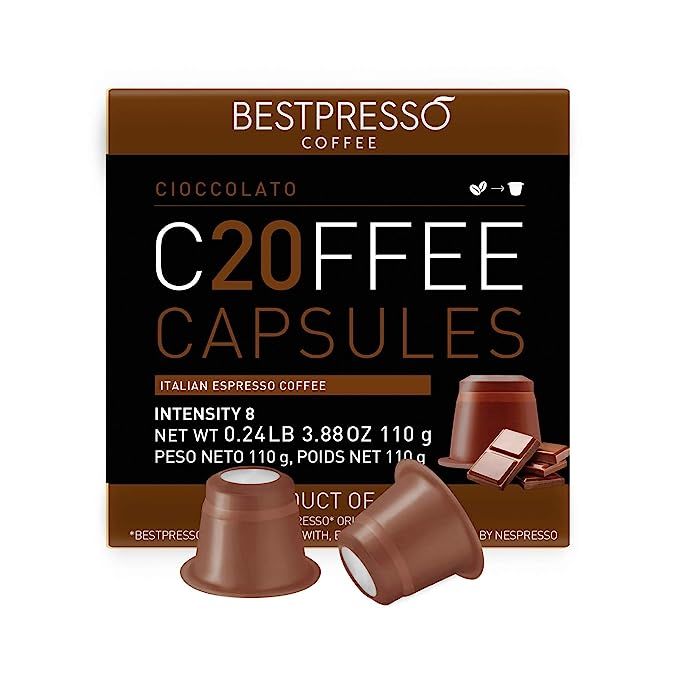 Experience the rich taste of genuine espresso right in the comfort of your own home with Bestpresso Coffee. Crafted for Nespresso Original machines, our premium espresso pods offer a convenient and hassle-free solution for coffee lovers. Each package comes with 120 pods, ensuring you always have a satisfying cup of coffee at your fingertips.