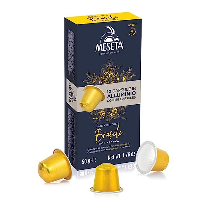 If you're a coffee enthusiast who appreciates the ease of a Nespresso machine, you'll be thrilled to discover the latest innovation in the market. Introducing the Meseta Monorigine Brasile 40, a state-of-the-art coffee capsule pack specifically designed to deliver the impeccable cup of coffee you desire.