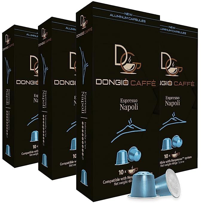 Discover the exquisite taste of DONGIÒ CAFFÈ Espresso Napoli, a blend designed for those seeking an extraordinary coffee experience. Crafted to satisfy the cravings of strong coffee enthusiasts, this espresso delivers an intense and rich flavor profile that will awaken your palate.