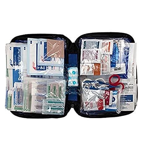 A first aid kit is an important item to have on hand for emergencies. A standard kit should contain basic supplies such as bandages, antiseptic wipes, and gauze. However, for a more comprehensive kit, an all-purpose first aid emergency kit is recommended.