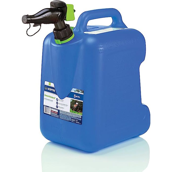 Introducing our easy-to-pour gas can, the ultimate solution for all your refilling needs! With a capacity of 1 gallon, this fuel container is specifically designed for convenient refilling of a wide range of gas-powered equipment, including lawnmowers, chainsaws, yard tools, recreational vehicles, ATVs, motorcycles, and more.