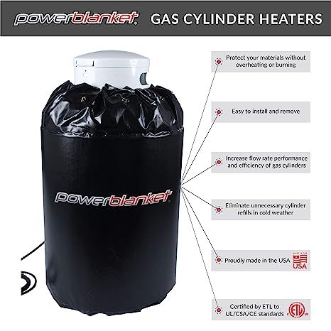 Gas cylinder warmers are essential tools for various industries and applications, providing a safe and efficient solution to keep propane tanks at optimal temperatures. One notable option is the Powerblanket Xtreme GCW420G Insulated Gas Cylinder Warmer, specifically designed for 420-pound tanks.