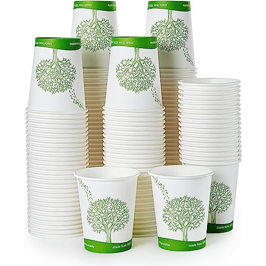 Compostable paper cups have emerged as one of the most preferred eco-friendly alternatives to traditional plastic cups. In this article, we will provide you with some basic information about compostable paper cups, focusing on the ECOLipak 300 Pack Compostable Paper Cups in 8 oz size.