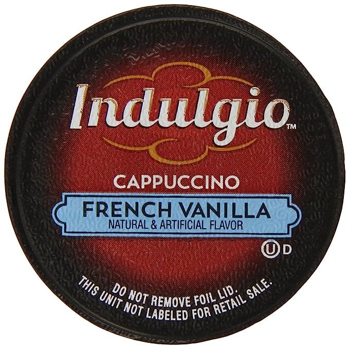 Keurig K-Cup Brewers French Vanilla Indulgio Cappuccino, 12-Count Single Serve Cup image