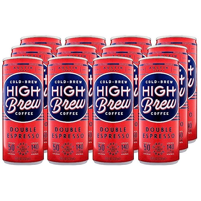 High Brew Coffee, a beloved brand, offers coffee enthusiasts a refreshing and convenient option with their medium roast cold brew coffee in an 8 fl oz can. Available in a pack of 12, this product caters to those seeking a ready-to-drink and satisfying coffee experience.
What sets High Brew Coffee apart is its unique brewing method—cold brew.