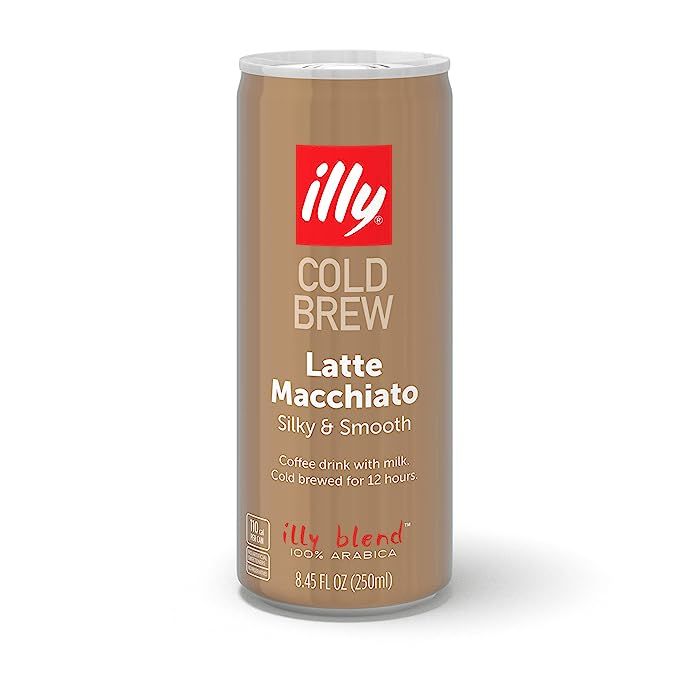 Illy, a name synonymous with excellence in the world of coffee, introduces the newest addition to their exceptional lineup - the Illy Ready to Drink Coffee LATTE MACCHIATO Cold Brew.