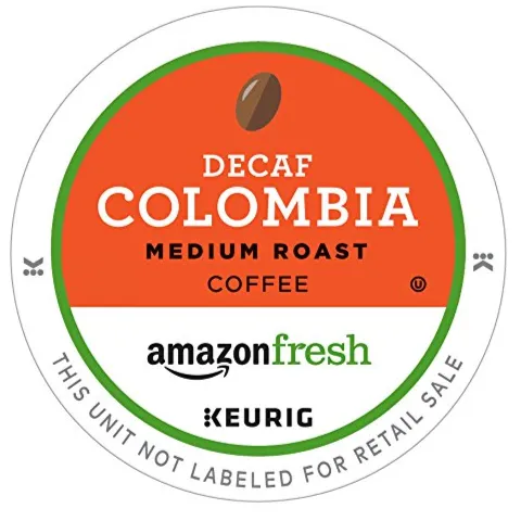 AmazonFresh 80 Ct. K-Cups is a highly sought-after option for decaf coffee lovers who value both convenience and quality. Crafted with the finest Arabica coffee beans from Colombia, this medium roast blend guarantees a smooth and well-balanced flavor without any overwhelming bitterness.