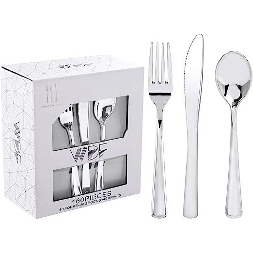 Introducing our plastic silverware, designed to bring an elegant touch to your table arrangement. Create a sophisticated atmosphere at your next party or event with our sturdy and durable silverware.