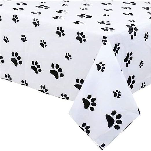 If you're planning a puppy themed birthday party, then puppy-themed decorations are an essential element to make the event paw-some! One popular option to consider is a plastic table cover designed specifically for arts and crafts.