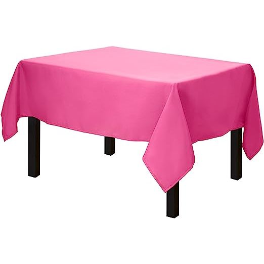 Introducing our Polyester Tablecloth for Square Tables, a versatile and multiuse protector perfect for any occasion. Measuring 52 x 52 inches, this tablecloth is designed to fit both square and round folding buffet tables, outdoor picnic tables, and dining room and kitchen tables. 
Available in a wide range of bright and vibrant colors such as blac