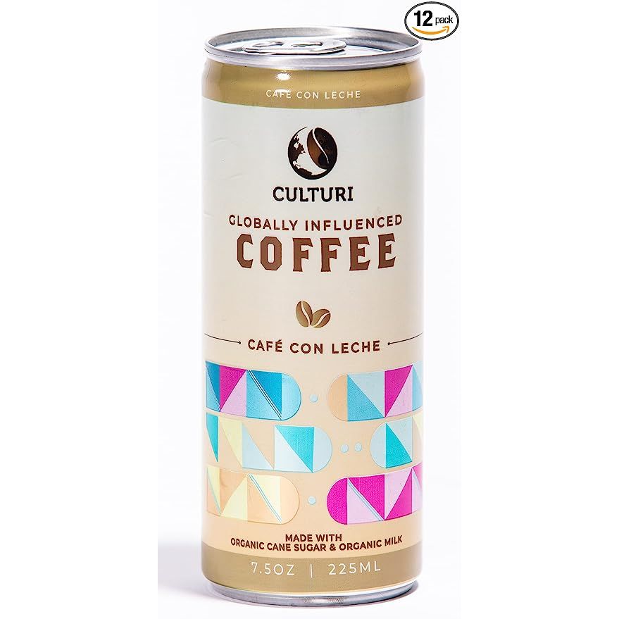 Introducing Culturi's cafe con leche and Italian Espresso - a heavenly fusion of creamy indulgence and bold flavor. Crafted with care using small-batch artisan cold brew coffee, organic whole milk, and pure cane sugar, our canned coffee offers a delightful treat that can be enjoyed anytime, anywhere.