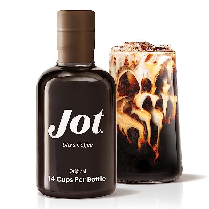 Experience the ultimate convenience and delight of Jot Original - Coffee Concentrate, designed specifically for the discerning coffee enthusiasts. With a robust 150 mg of caffeine per serving, this powerhouse coffee concentrate delivers a revitalizing kick to energize your mornings or provide a much-needed boost in the afternoon.