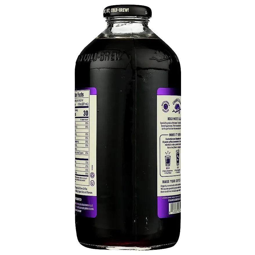 What sets Chameleon Cold Brew apart is their dedication to using organic ingredients. The coffee beans used are certified organic, ensuring that you enjoy a pure and natural coffee experience, untouched by synthetic fertilizers, pesticides, or genetic engineering. Say goodbye to artificial additives and harmful chemicals, and savor the true complexity of this New Orleans-style brew.