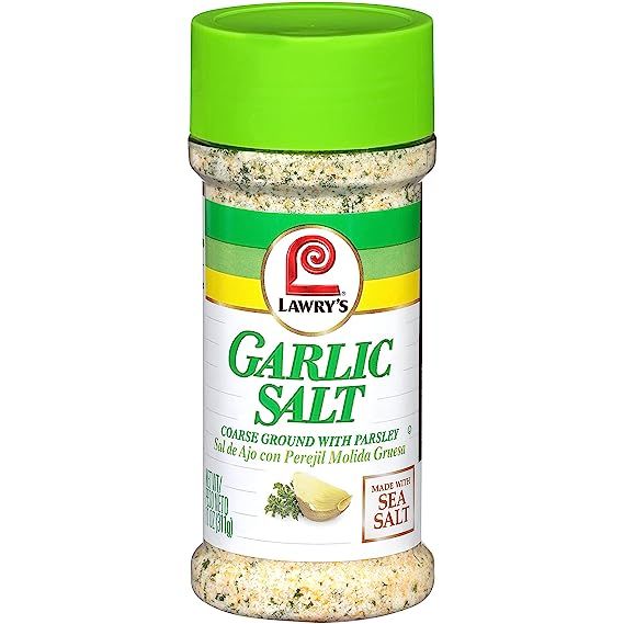 In the realm of culinary seasonings, Lawry's Coarse Ground with Parsley Garlic Salt holds its own as a versatile and popular choice. This 11 oz seasoning blend effortlessly enhances the flavor profiles of myriad dishes, adding a delightful touch of garlicky goodness accented by the freshness of parsley. 
With its coarse texture, Lawry's Coarse Grou