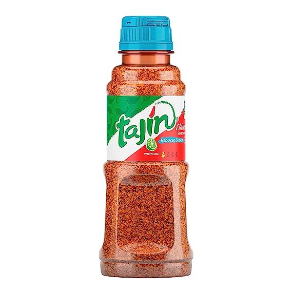 Introducing Tajin Clasico Seasoning, a flavorful blend of lime, mild chili peppers, and sea salt that brings out the taste of your favorite foods, fruits, and veggies. What sets this seasoning apart is that it contains less sodium, making it a healthier option for those watching their sodium intake. 
With Tajin Mexican seasoning, you can add a uniq