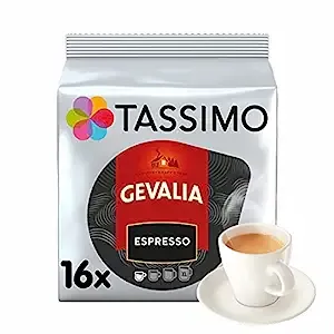 T-discs Coffee Pods; Gevalia, Espresso, 16/box image