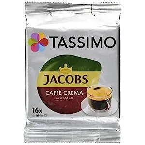 Jacobs Coffee Classic, Caffeinated Beverage, 16 Discs image