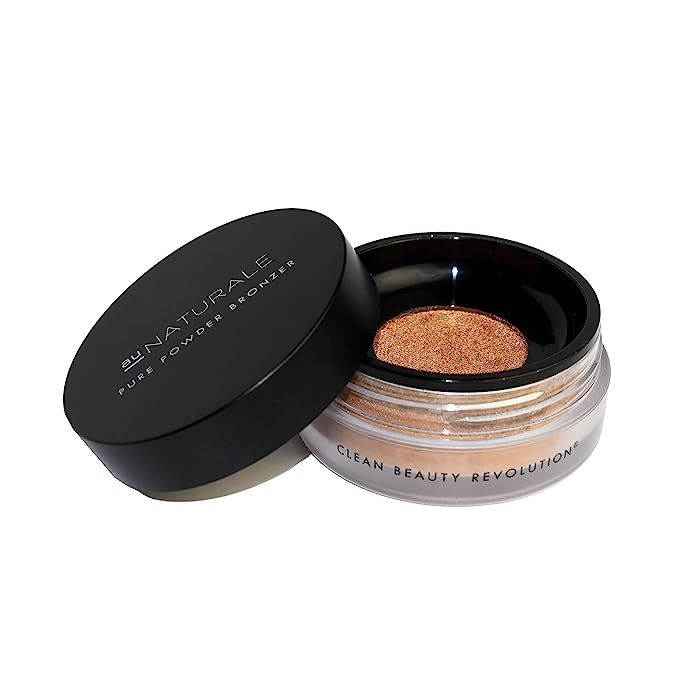 Achieve an ethereal, sun-kissed radiance with Au Naturale's Pure Powder Bronzer in the universally flattering shade of Kissed. Crafted in the heart of the USA, this premium bronzing powder celebrates the beauty of an all-natural glow without compromising on ethical values.