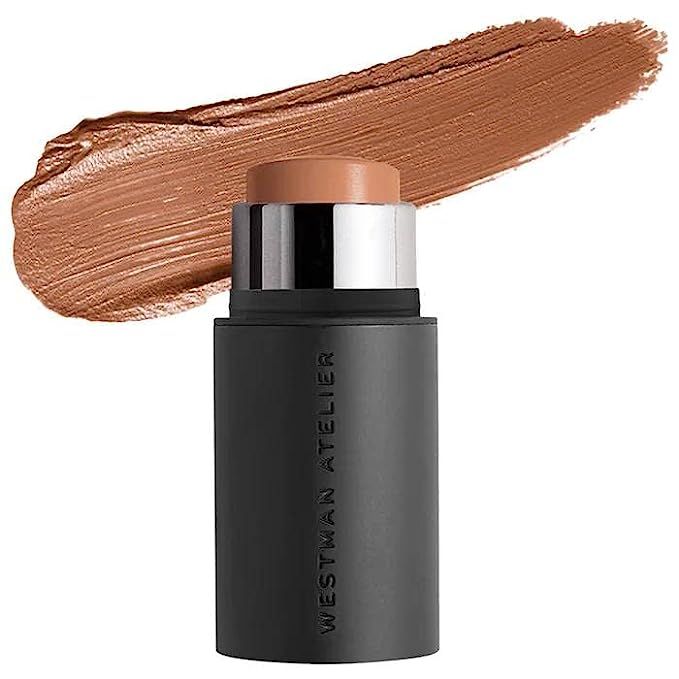 Westman Atelier Mini Petite Face Trace Cream Contour Stick in the shade Biscuit is a cosmetic tool designed for contouring facial features. This contour stick is specially developed for individuals seeking a cool beige coffee shade to achieve natural-looking definition and dimension in their makeup routine.