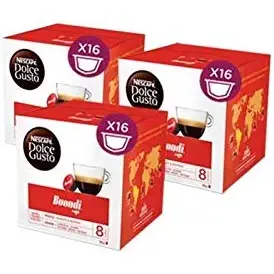 Indulge in the pinnacle of coffee experiences with the Dolce Gusto Nescafe Buondi capsules. Originating from the esteemed Buondi coffee brand in Portugal, these capsules have gained recognition for their unmistakably bold and robust flavors. Immerse yourself in the delicious essence of Buondi coffee as you unwind in the comfort of your home.