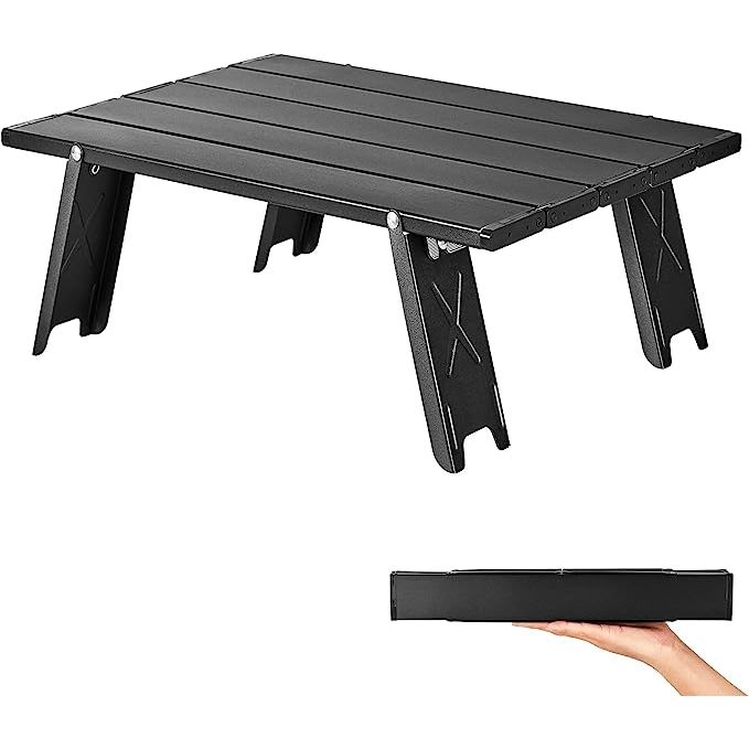 With its weather-resistant construction, this camping table can withstand unexpected weather conditions. It remains usable even in wet conditions, allowing you to fully enjoy your outdoor activities without any worries about damaging the table.