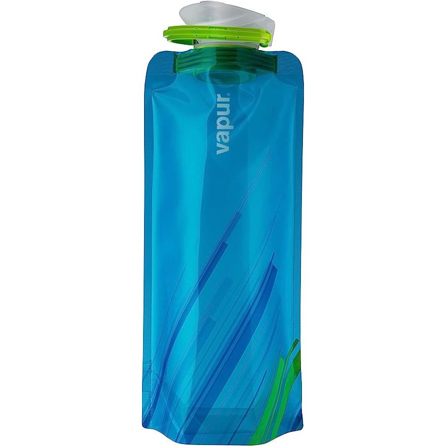 Introducing the Vapur Shades water bottle, the ultimate companion for maintaining hydration wherever you roam! This sleek bottle boasts a generous capacity of .50 liter/16 ounces, guaranteeing sufficient refreshment to sustain you all day long. Experience the convenience of the innovative Super Cap - flip cap, which grants effortless access to your