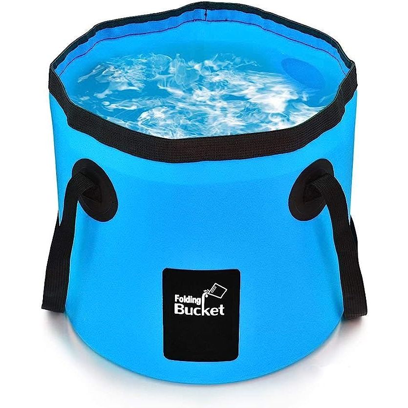 The 3-gallon (12 L) Black Camp Bucket is the ultimate companion for all your outdoor endeavors. Crafted from durable 500D NET clamping fabric, this bucket is built to withstand even the harshest environments. Its eco-friendly PVC lining ensures quick drying and tear resistance, guaranteeing long-lasting durability.