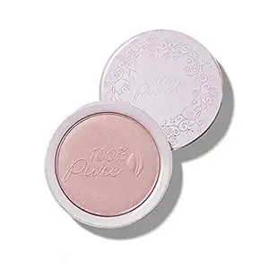 The 100% PURE Luminizer in Pink Gold is a face highlighter designed to give your skin a natural and radiant glow. With its rosy pink hue, this illuminator makeup enhances your complexion with a subtle shimmer, leaving you with a healthy and youthful-looking appearance.