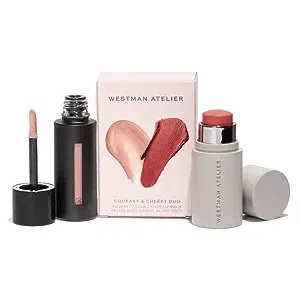 The Squeaky and Cheeky Duo II is a popular makeup product offered by Westman Atelier, a renowned cosmetics brand known for its high-quality, clean beauty products. This versatile duo consists of two essential makeup items that can effortlessly enhance your beauty routine.