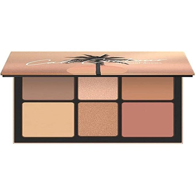 Introducing our new all-in-one makeup palette designed to enhance your natural beauty effortlessly. This versatile palette features a carefully curated selection of 3 matte and 2 pearlescent powders, allowing you to shape, bronze, and highlight your features with ease. Formulated with high-quality ingredients, this cruelty-free palette is perfect for all skin types, especially normal skin. 

In addition to the stunning powders, our palette also includes a matte blush, perfect for adding a youthful flush of subtle color to your cheeks. Create endless looks, from a soft everyday glow to a bold, dramatic look for a night out. 

Rest assured, this palette is formulated without parabens, phthalates, and fragrance, making it not only beautiful on your skin but also gentle and safe to use. Elevate your makeup routine with our innovative palette that will leave you feeling confident and radiant all day long. Description by ChatGPT.