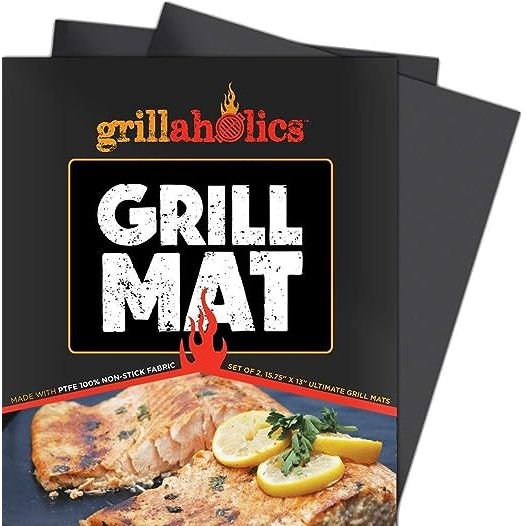 Not only are these grill mats versatile and non-stick, but they are also incredibly durable. Made with heavy-duty materials, they are designed to withstand the rigors of outdoor cooking and resist wear and tear. Additionally, these mats are heat-resistant up to 500°F, making them suitable for grilling, baking, and even smoking. Cleaning these mats is a breeze too, as they can be easily wiped clean with a damp cloth or placed in the dishwasher. Forget about scrubbing stubborn grill grates - with Grillaholics Heavy Duty BBQ Grill Mats, you can spend more time enjoying your grilled creations and less time on cleanup.