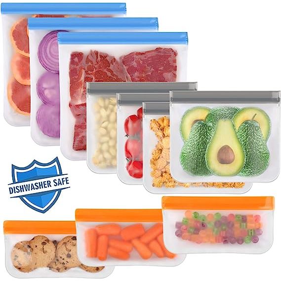 Introducing our revolutionary dishwasher-safe reusable food storage bags.