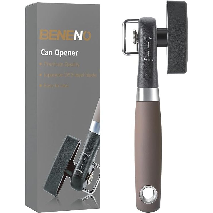 Introducing the BENENO Smooth Edge Can Opener, the ultimate solution for safe and convenient can opening.